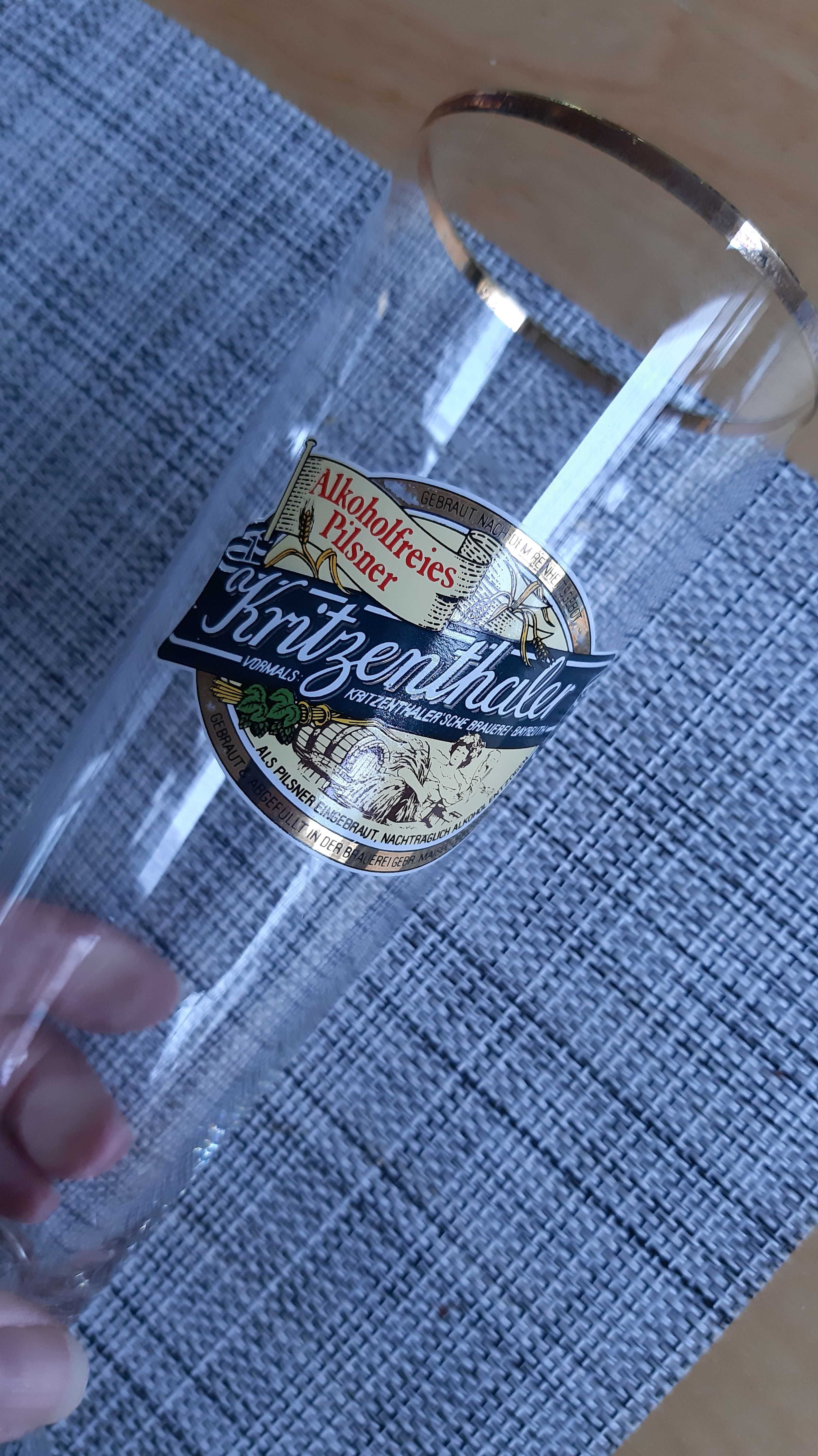 Szklanka do piwa Kritzenthaler z cechą 0,3 l