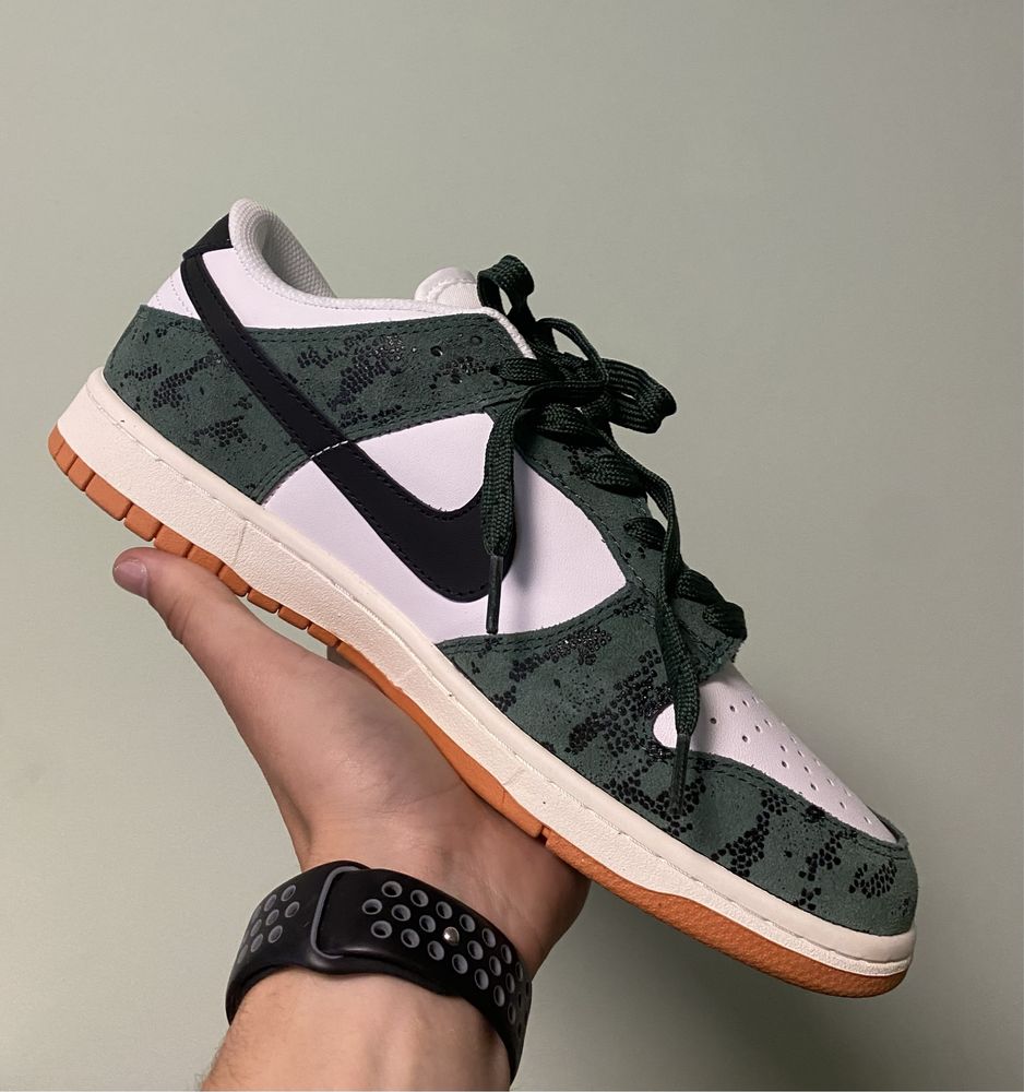 Nike Dunk Low Green Snake оригінар 1:1