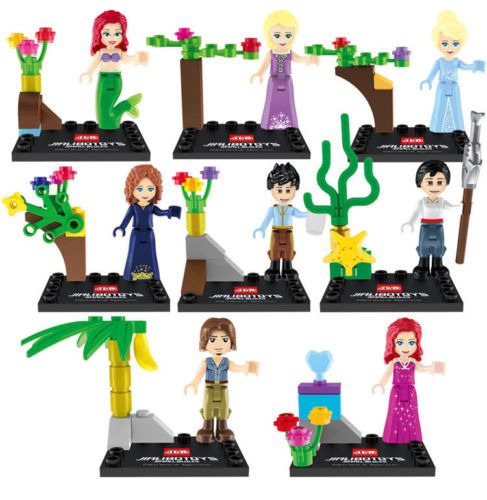Figuras tipo lego Disney - ver outras fotos figuras diferentes