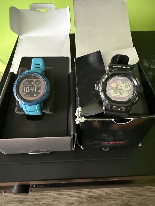 Garmin instinct 2 solar i Casio gshock gw-9200