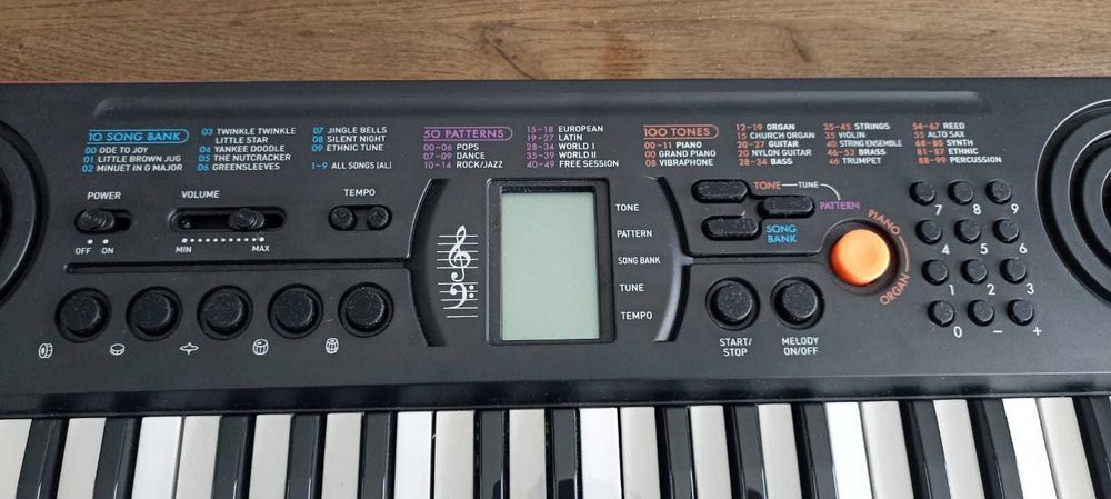 Keybord CASIO SA-78 różowy 44 klawisze