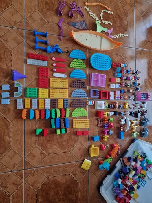 ZESTAW LEGO DUPLO pociągi + inne