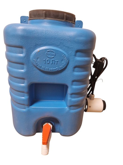 Рукомойник 10л с подогревом ТЭНом 1,5кВт Умивальник дачний з підігрів