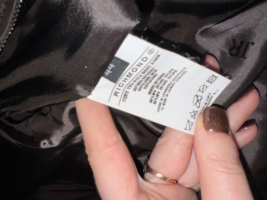 Richmond шкіряне пальто куртка