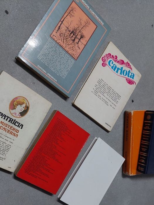 7 livros em bom estado