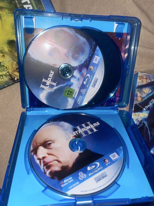 star wars 1,2,3,4,5,6 plyty bluray