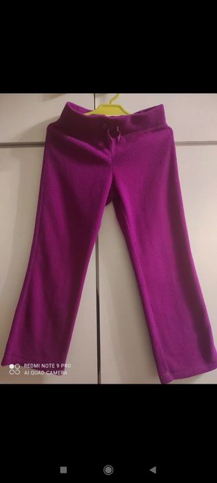 Spodnie polarowe dla dziewczynki