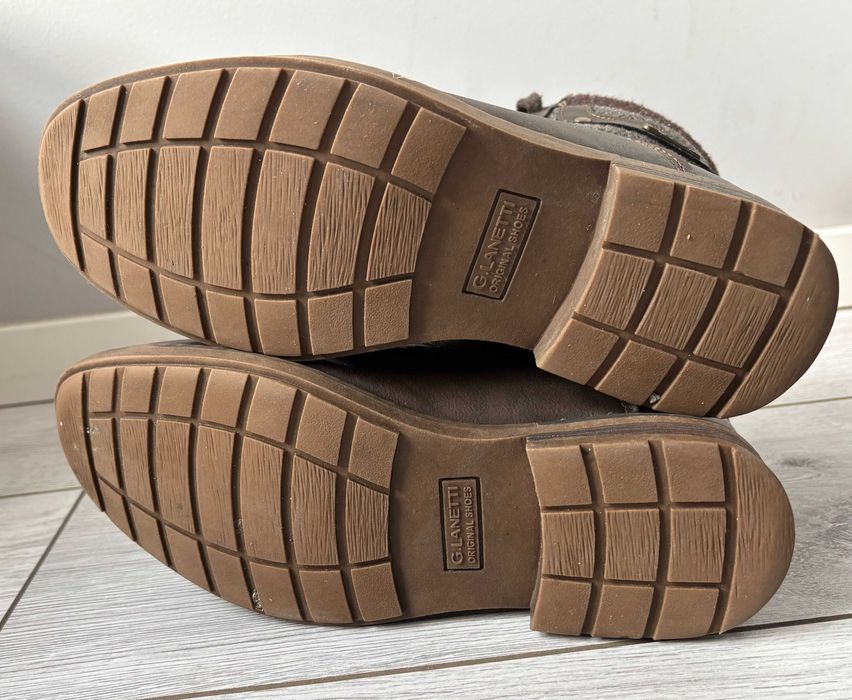 Buty trzewiki Gino Lanetti rozmiar 41 stan BDB