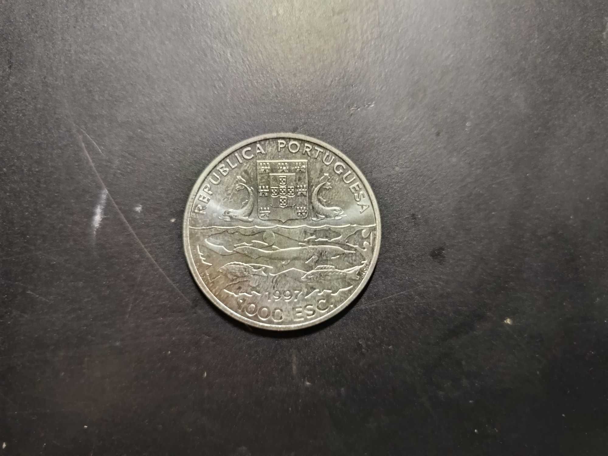 1996 – 1000$00 – Expedições Oceanográficas, prata