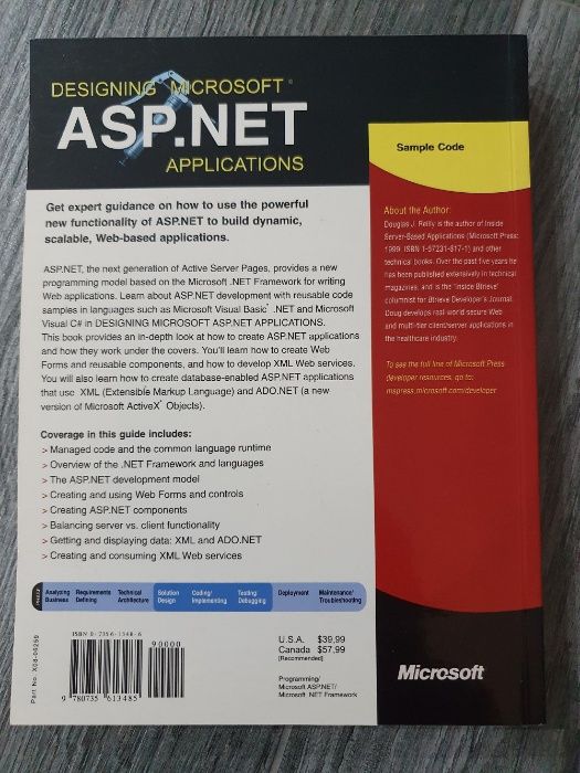 Designing Microsoft ASP .NET Applications. Douglas J. Reilly