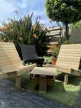 Conjunto mobiliario exterior