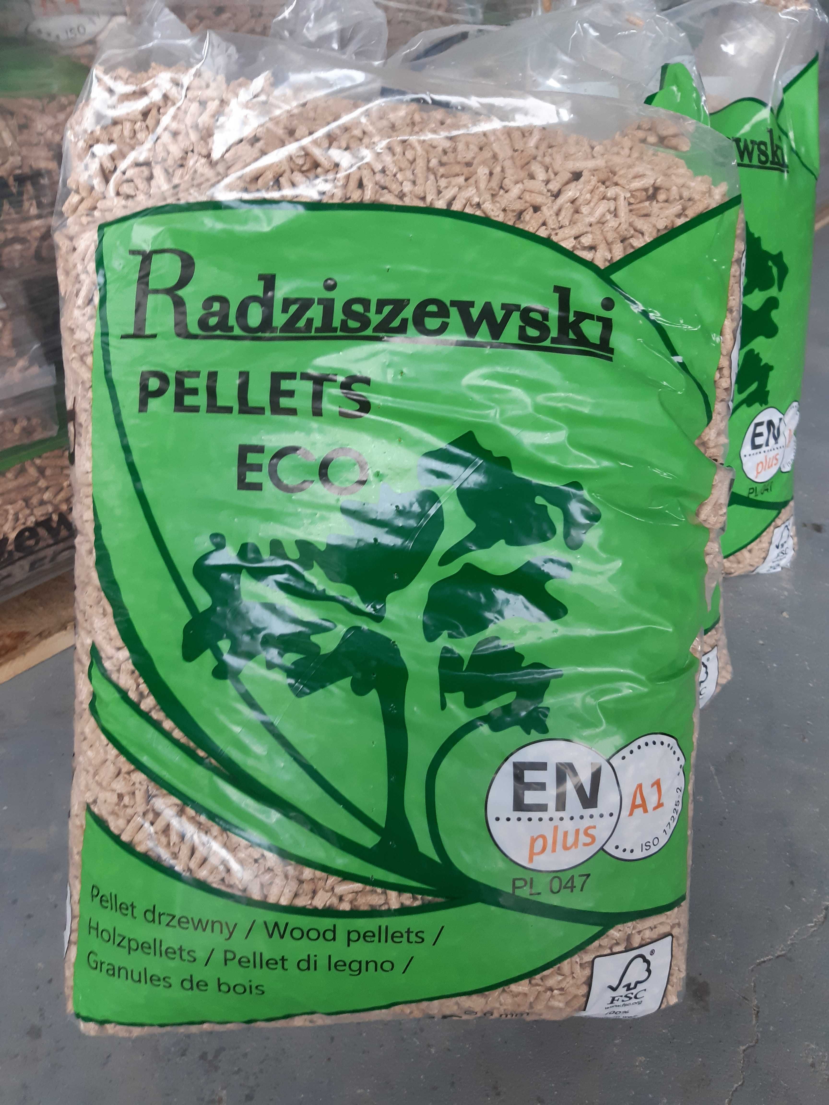 Pellet pelet brzozowy klasa A1 producent Radziszewski  - Ełk i okolice