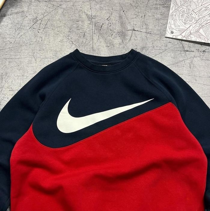 Nike Central Swoosh Sweatshirt/теплий флісовий світшот М