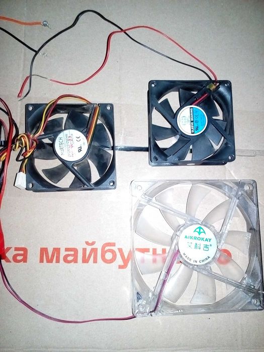 кулер б.у. для корпуса ПК_5 шт. одним лотом