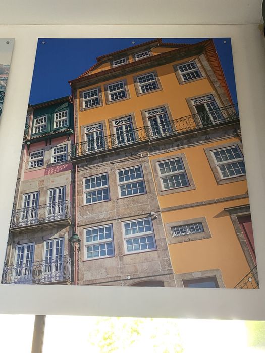 Fotos decorativas em chapa