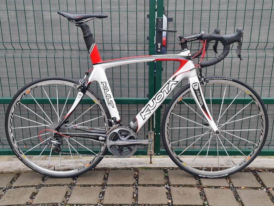 Szosa KUOTA Kult Carbon,Dura Ace Mavic Ksyrium SL 7,3kg