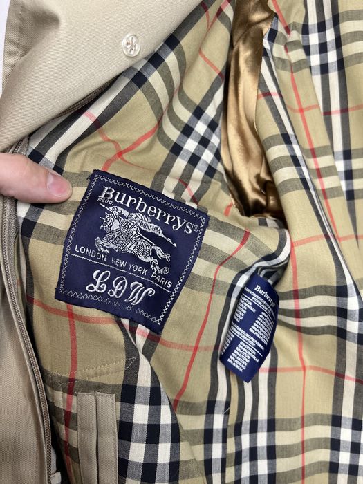 Плащ пальто мужское Burberry оригинал винтаж размер M - L
