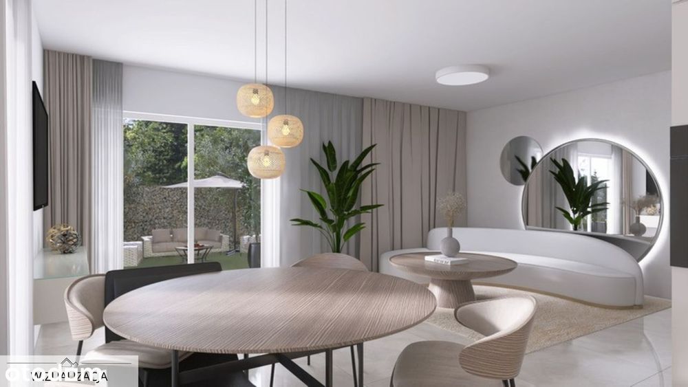 Nowoczesny bliźniak z ogrodem, parkingiem, garażem. Stan deweloperski.