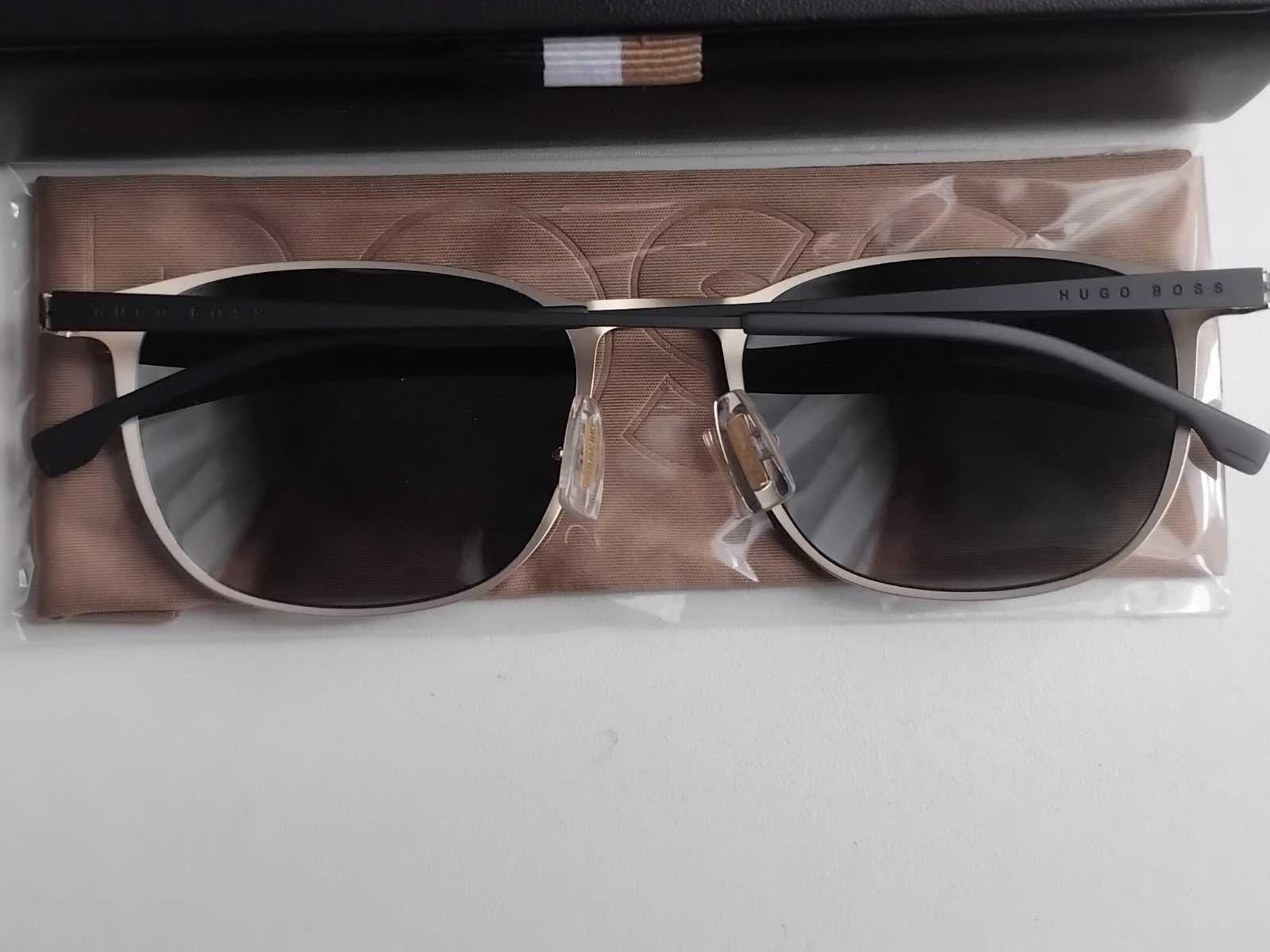 Нові Hugo Boss Чоловічі чорні сонцезахисні окуляри 1247/S. оригінал