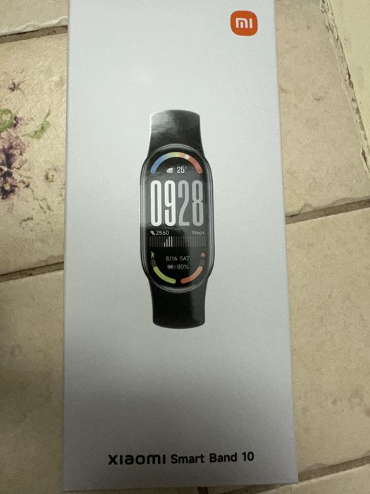 Xiaomi Smart Band 10, повний комплект + додатковий ремінець