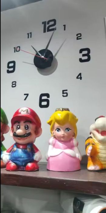 Годинник настінний 3D 40*40 см арабські цифри