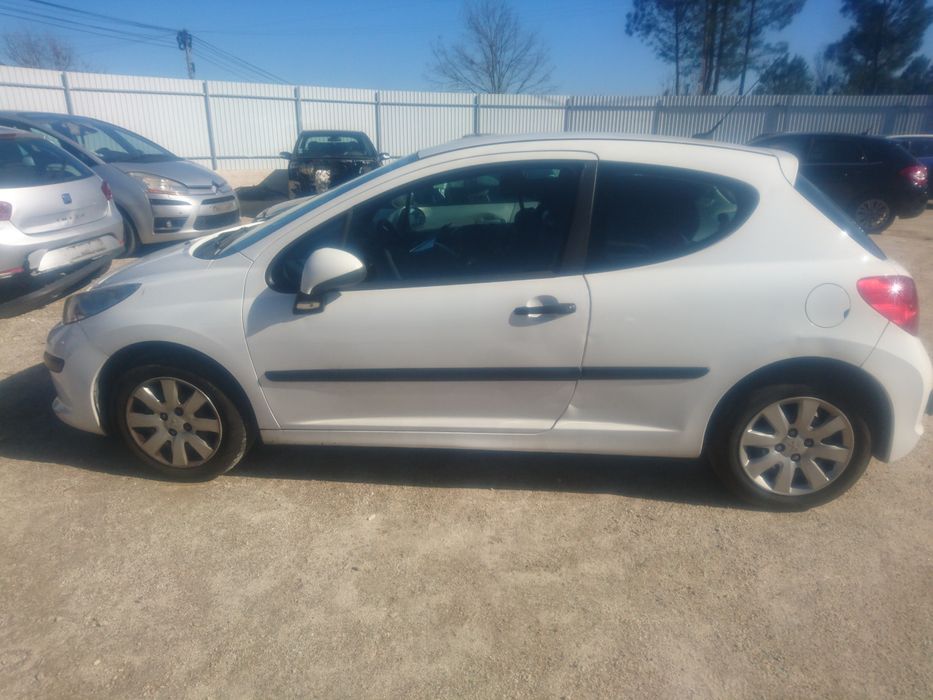 Peugeot 207 1.6 HDI 90cv 9HX para peças, caixa, porta, frente completa