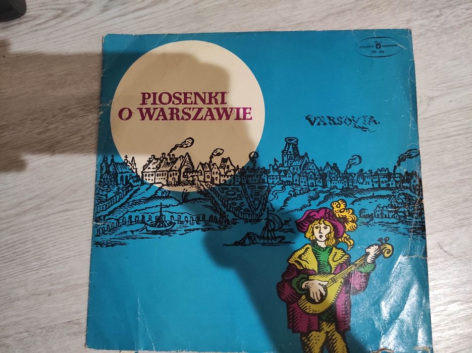 Piosenki o Warszawie płyta winylowa