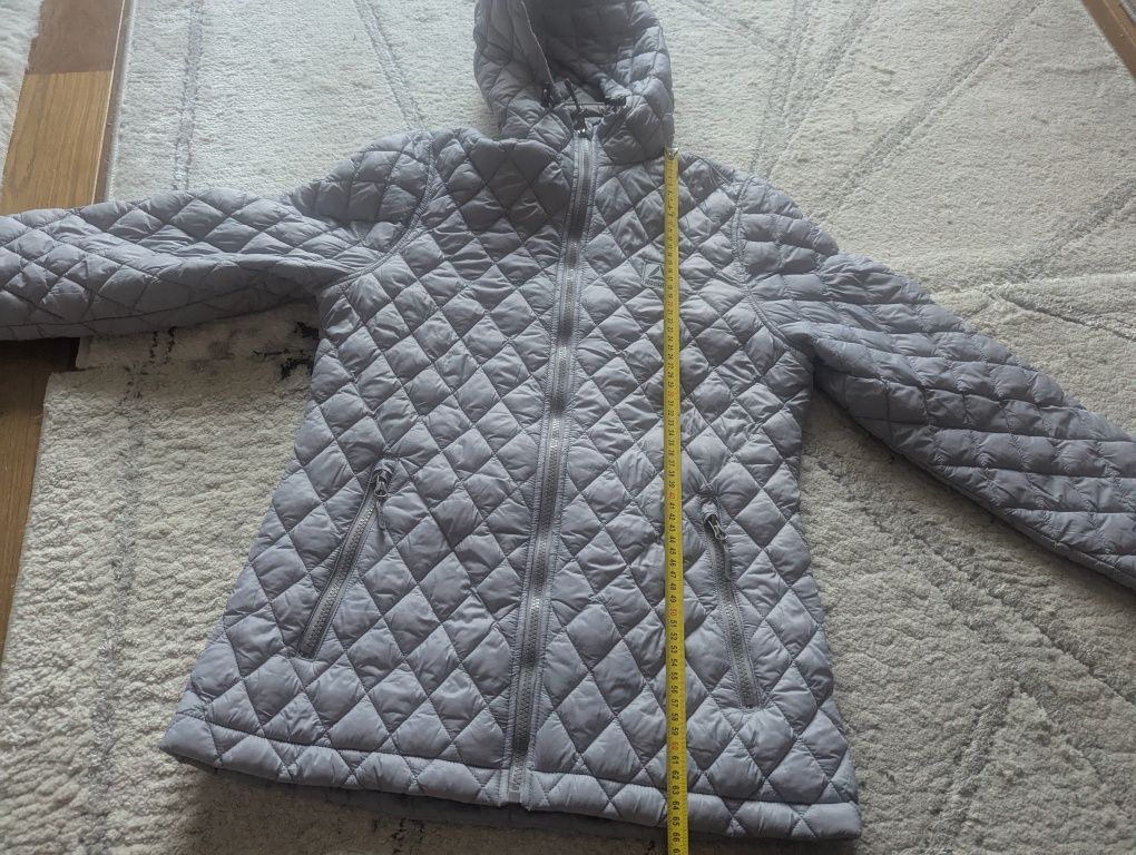 Kurtka Reebok damska szara przejściowa r. S