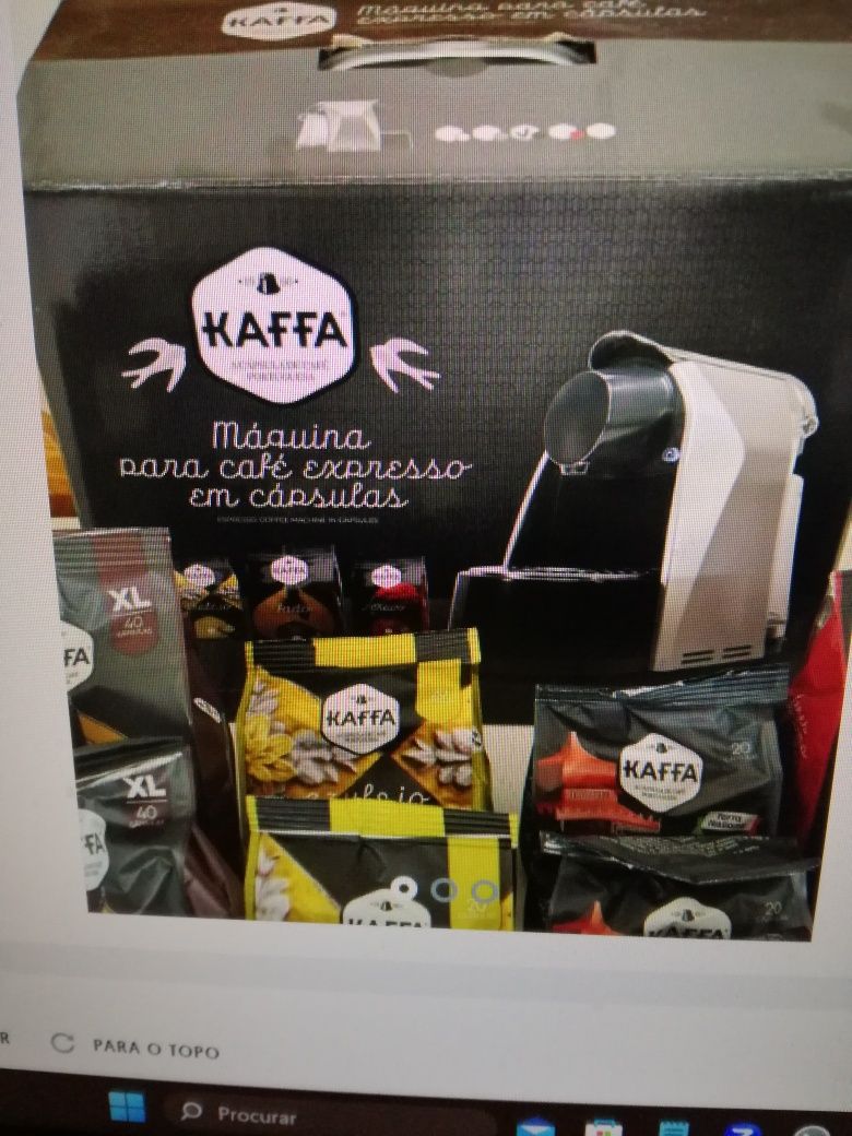 Máquina de café Kaffa utiliza capsulas do intermarché