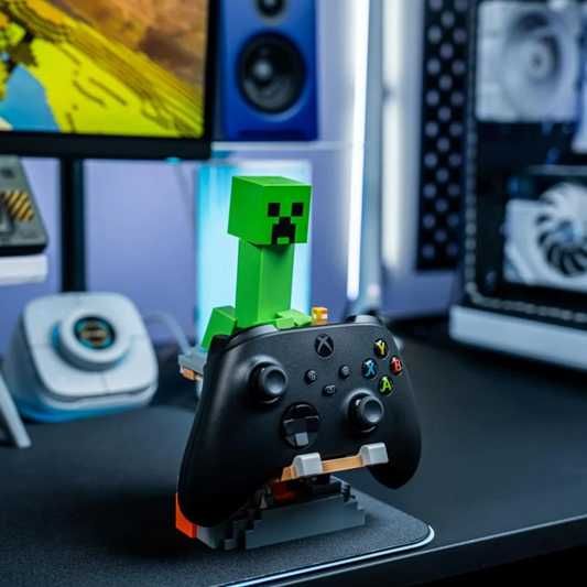 Figurka Uchwyt Na Telefon/ Pada/ Kontroler MINECRAFT CREEPER Nowa