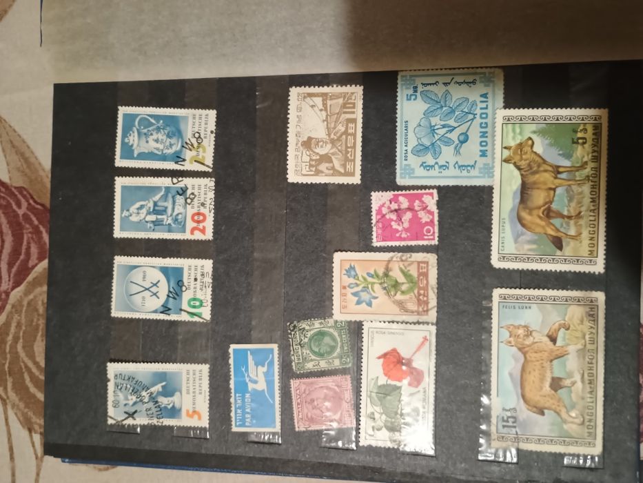 Поштові марки, різних країн