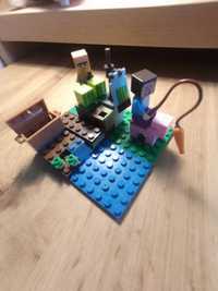 Lego Minecraft Арбузная ферма 21138 , 69 делалей, б/у, без коробки