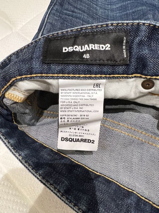 Оригинальные мужские джинсы DSQUARED2 в ИДЕАЛЬНОМ состоянии! Размер 48