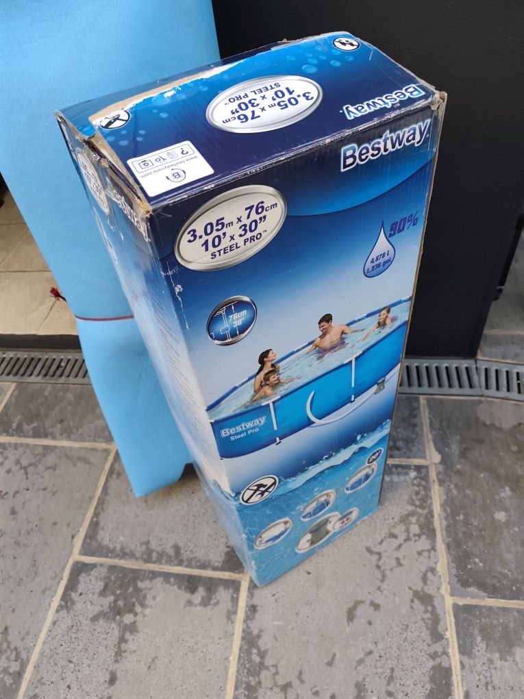 Piscina tubular 3,05m de diâmetro