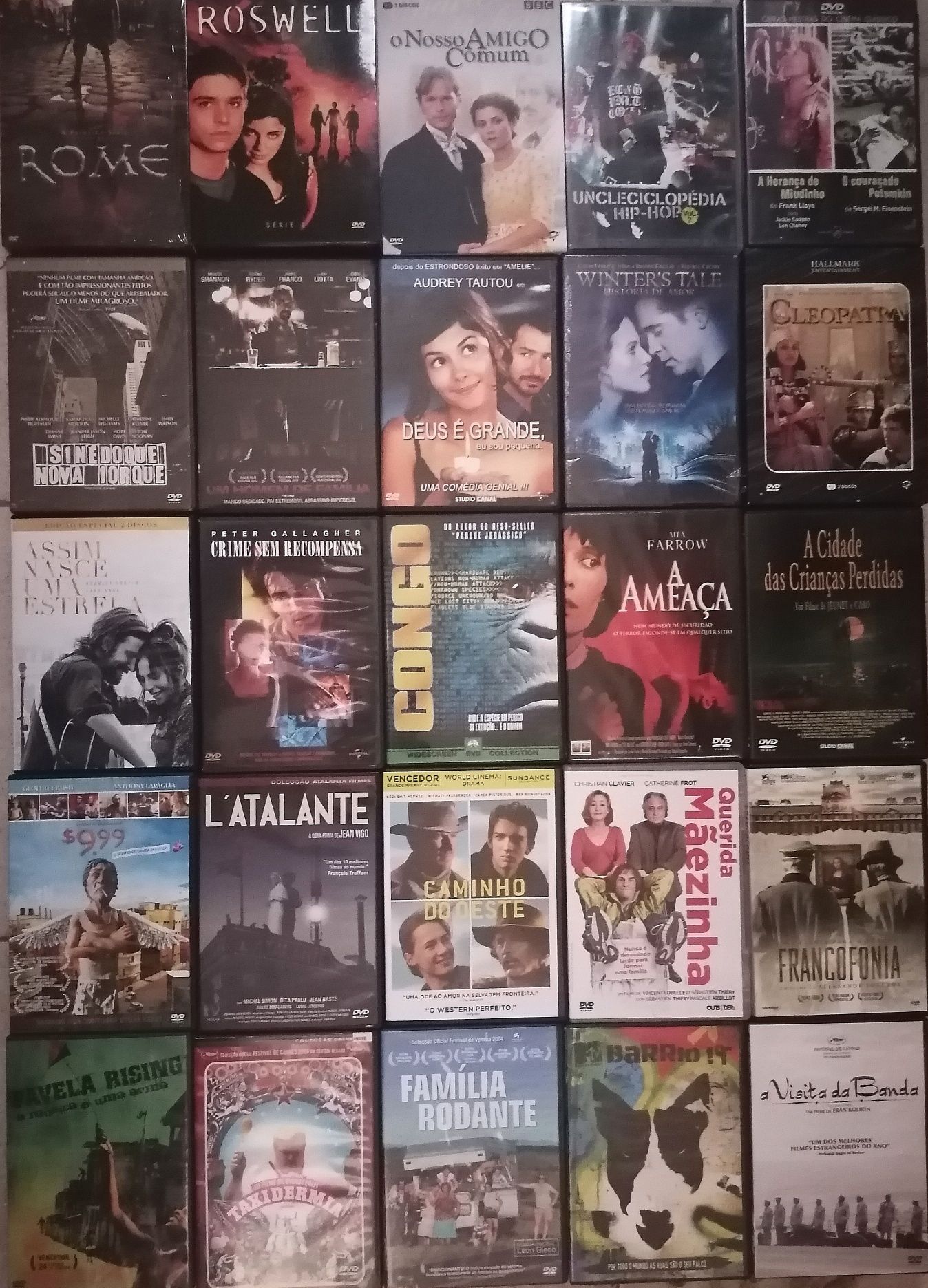 Lote de 227 títulos de DVD originais: dvd's / séries (lote 17)