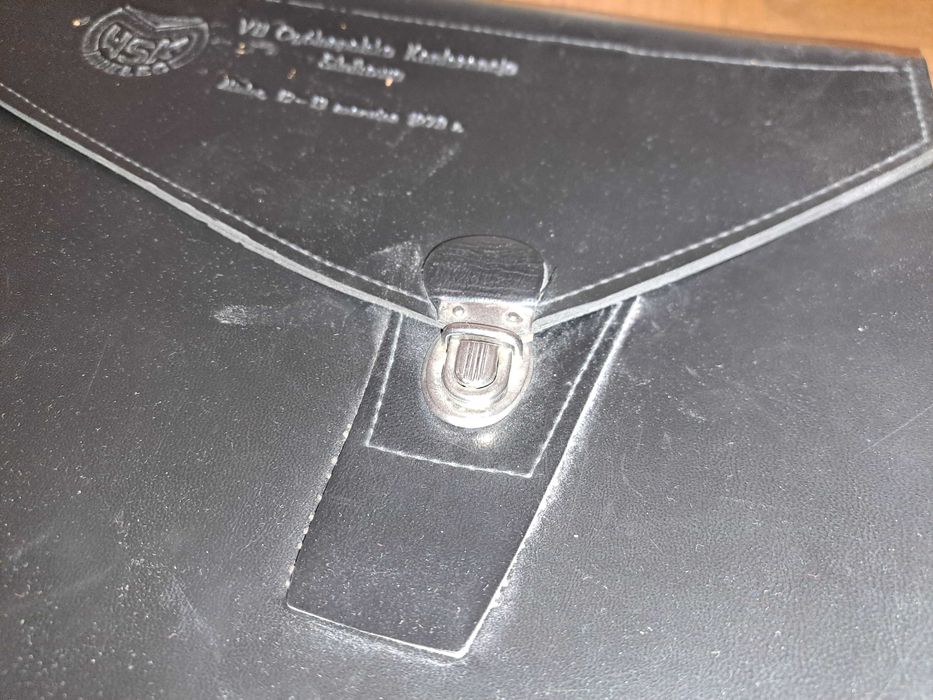 Oryginalna teczka aktówka WSK PZL Mielec z 1978 roku