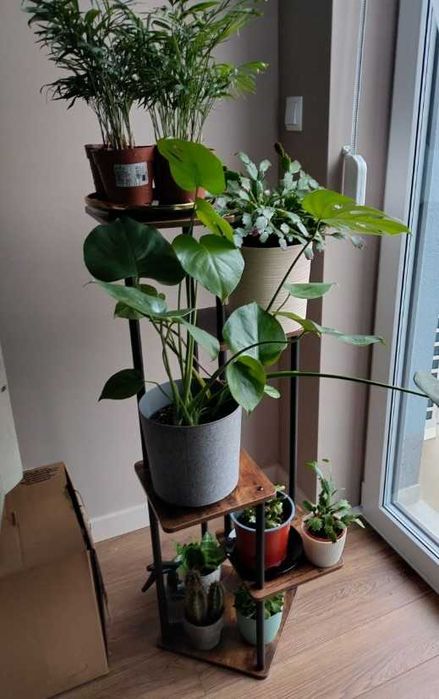 Kwietnik duży stojący na kwiaty rośliny 5 poziomów