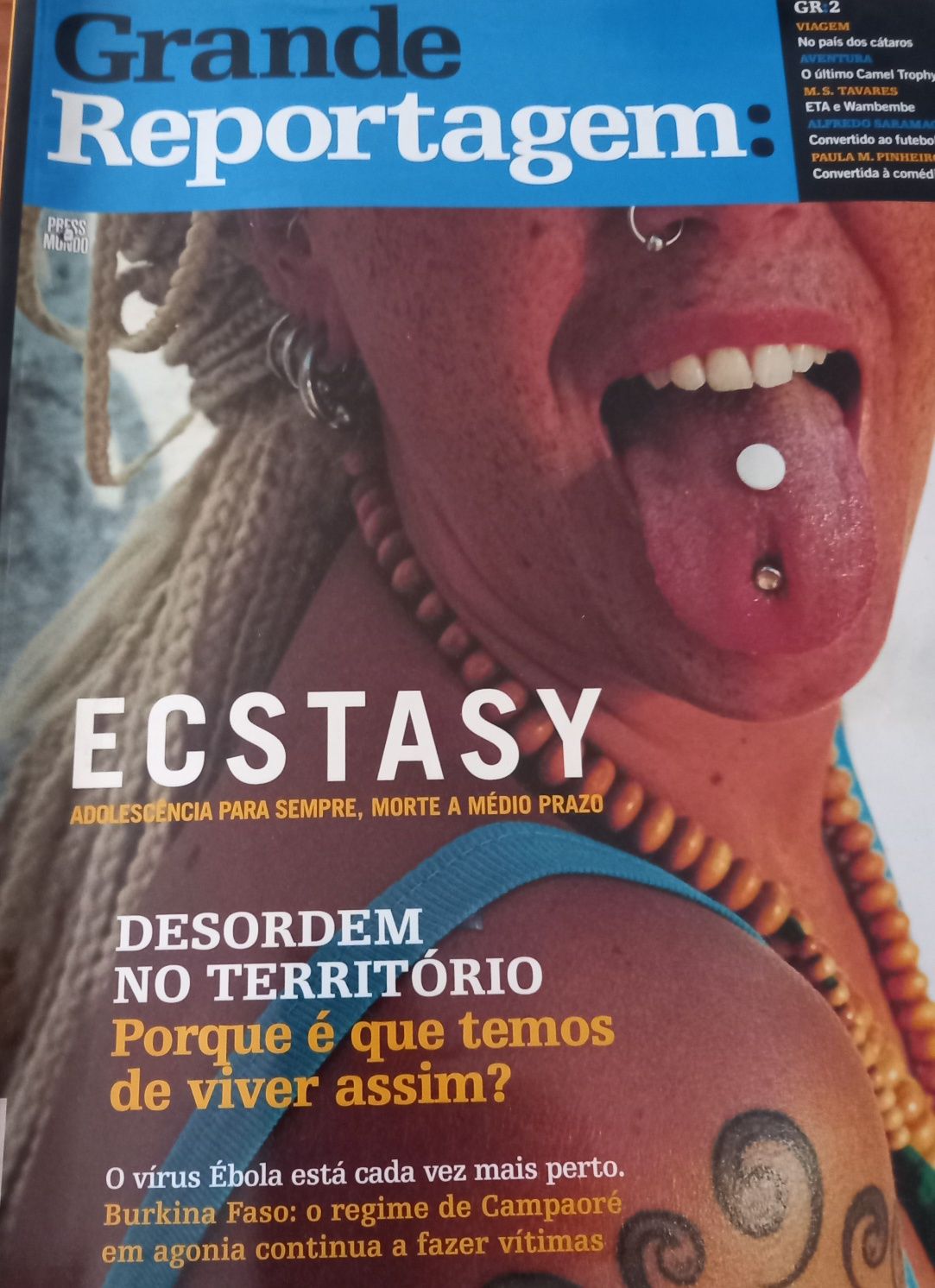 Ecstasy desde 1996 capas, revistas e recortes