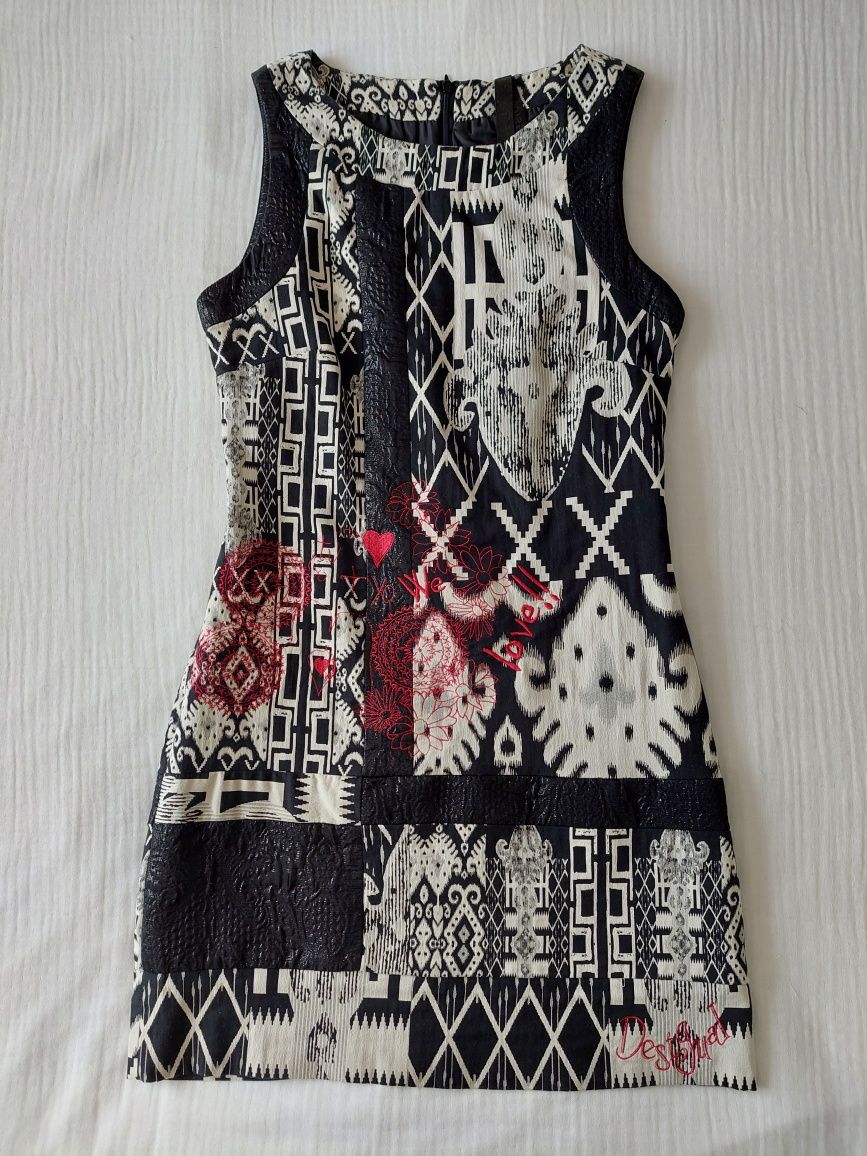 Vestido curto Desigual