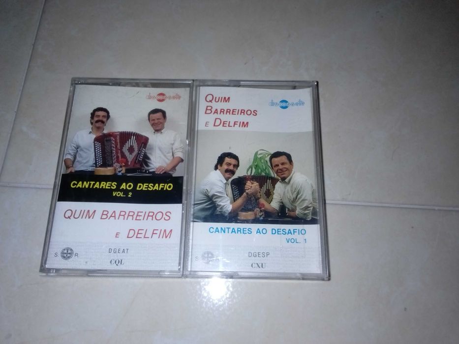 cassetes de musica de Monica Sintra e Diapasão