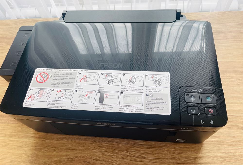 Epson L200 сканер і принтер кольоровий