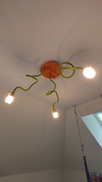 Lampa sufitowa żyrandol Massive Snakey węże