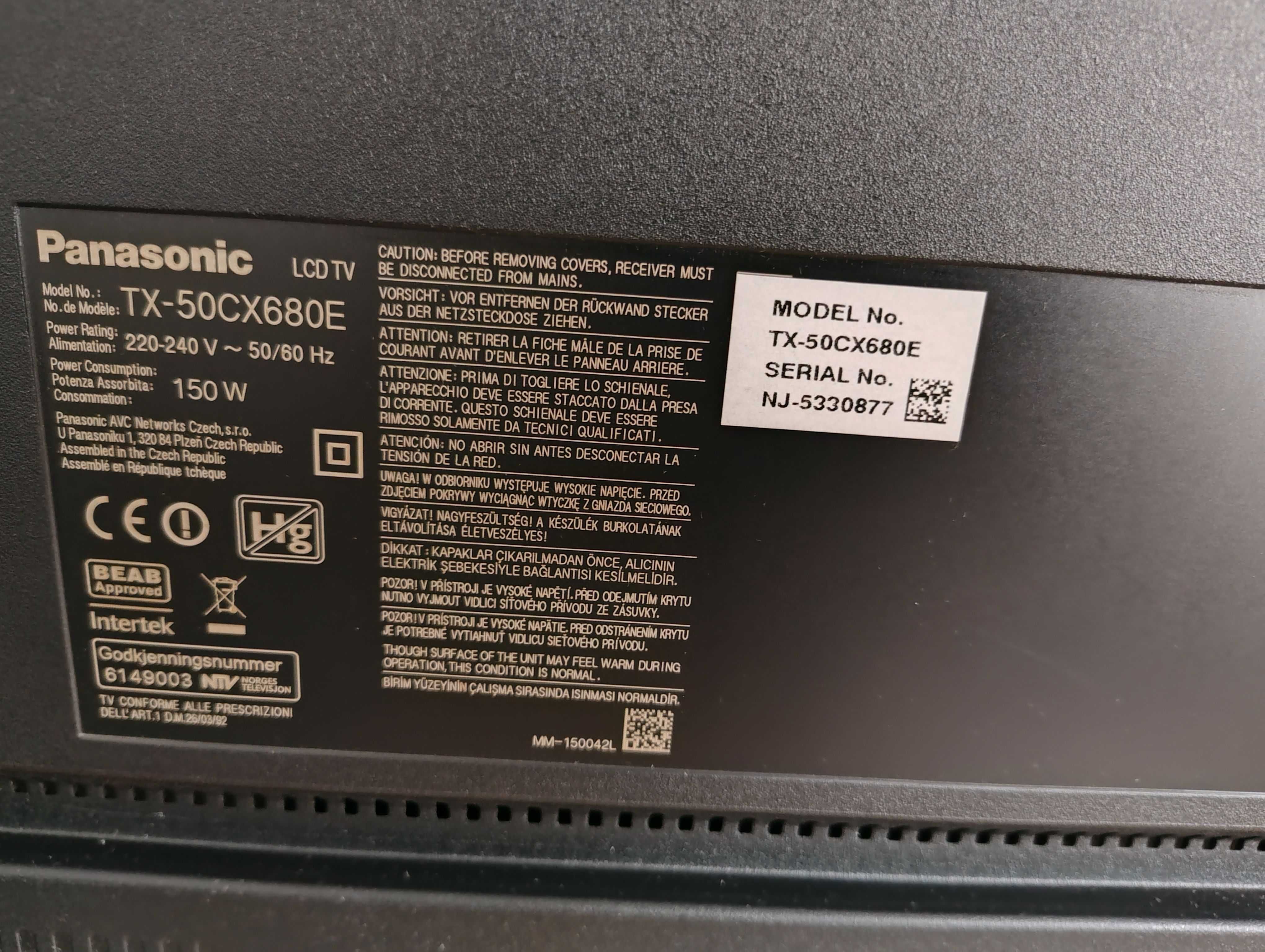 Telewizor Panasonic 50 cali