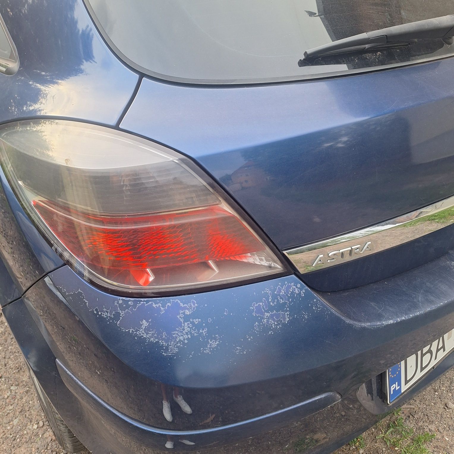 Opel astra gtc   niebieski
