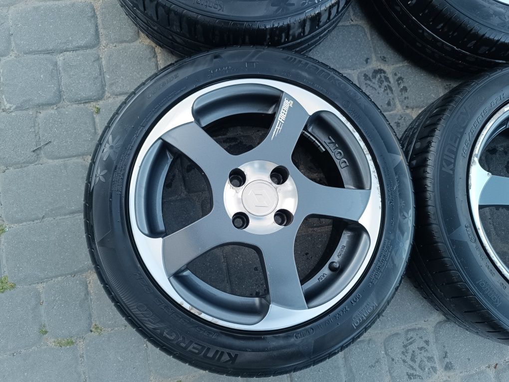 Alufelgi Dotz 4x100 Renault Twingo 185/55 15
