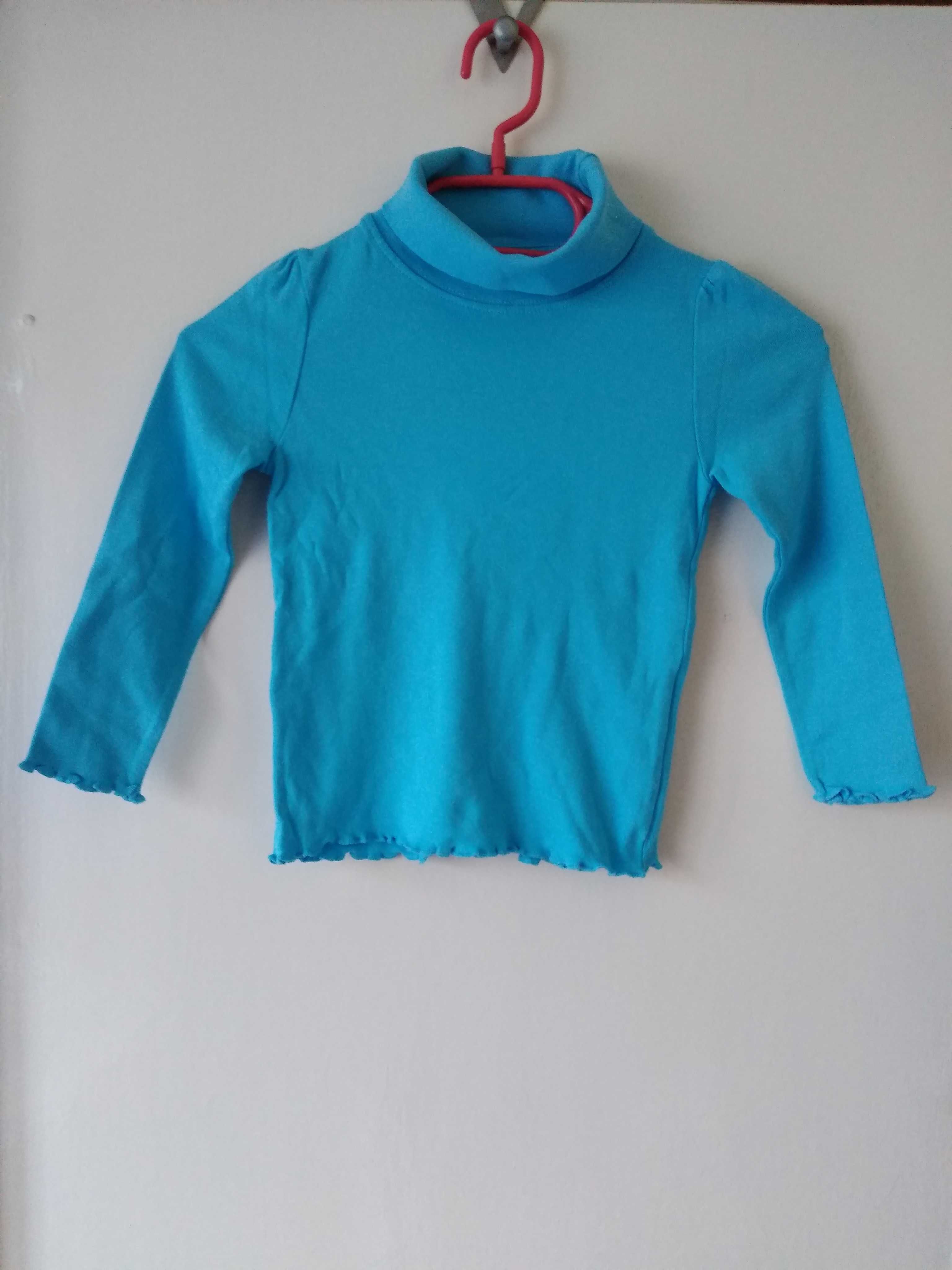 Cienki sweterek, bluzka, golf Lupilu rozmiar 98/104