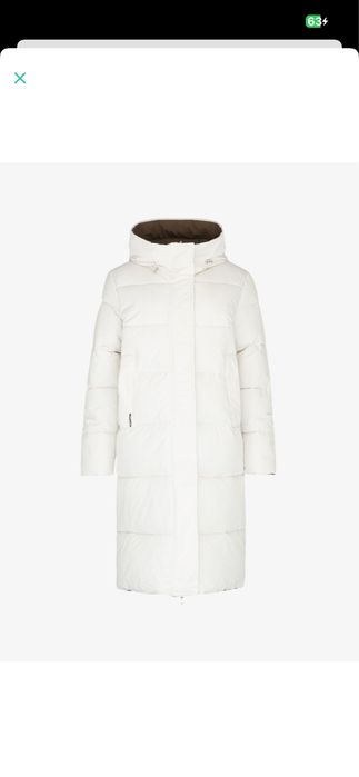 Куртка жіноча молочного кольору нова