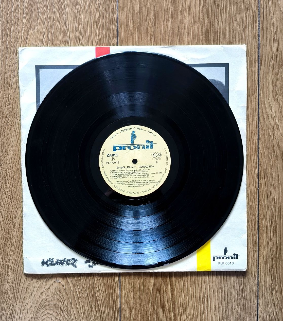 Klincz - Gorączka (1984) , płyta winylowa