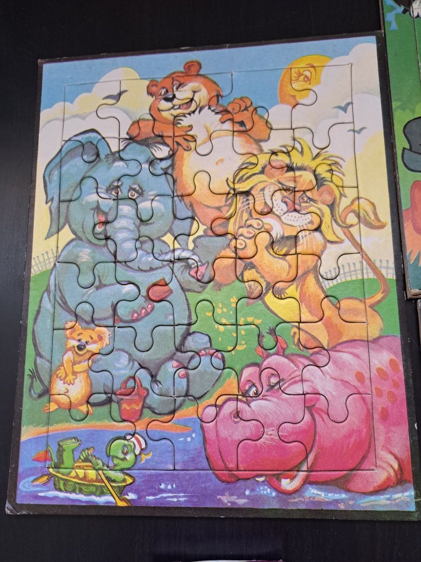 Puzzle Kaczor Donald i inne 19x25