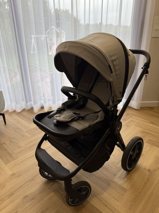 Wózek Muuvo Quick 3.0 2w1 - stan idealny, komplet (kolor Steel Grey)